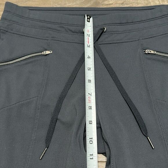 Athlete Metro Slouch Mid Rise Jogger Ankle Cinch Gray Pants Size Medium - Picture 11 of 13